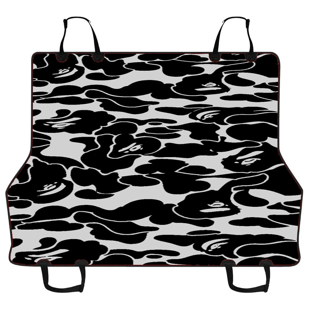 Bape Camo Bw Car Pet Seat Cover