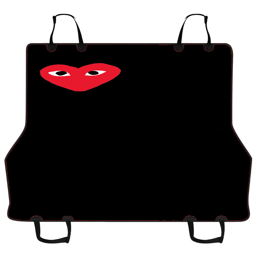 Bape Heart Black Car Pet Seat Cover