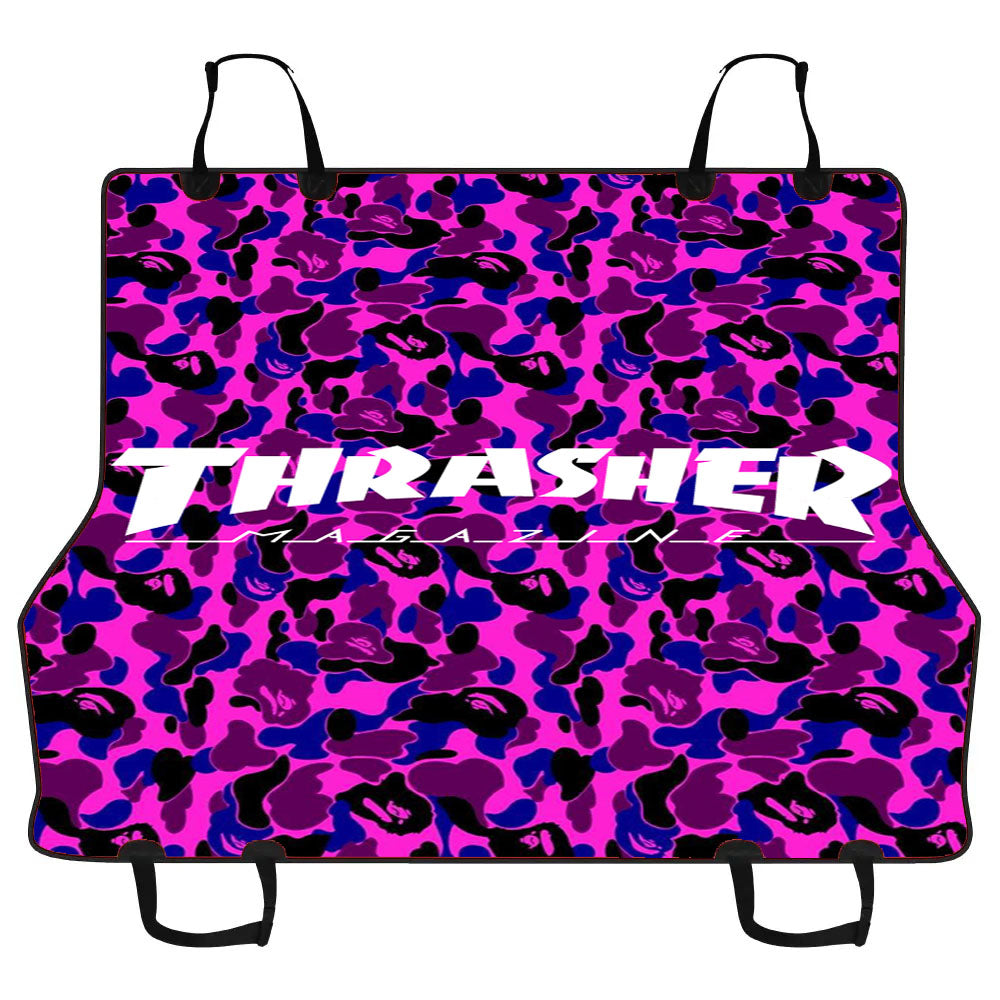 Bape Thrasher Car Pet Seat Cover