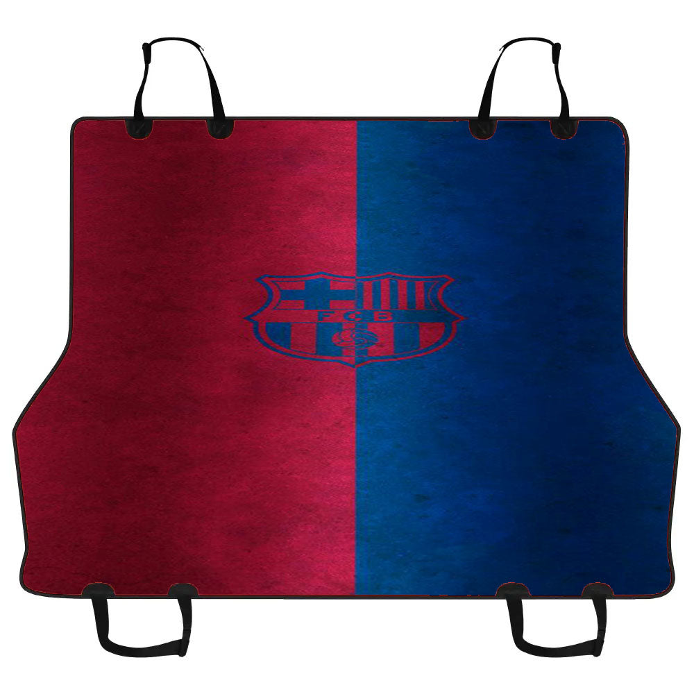 Barcelona Logo Pattern Car Pet Seat Cover
