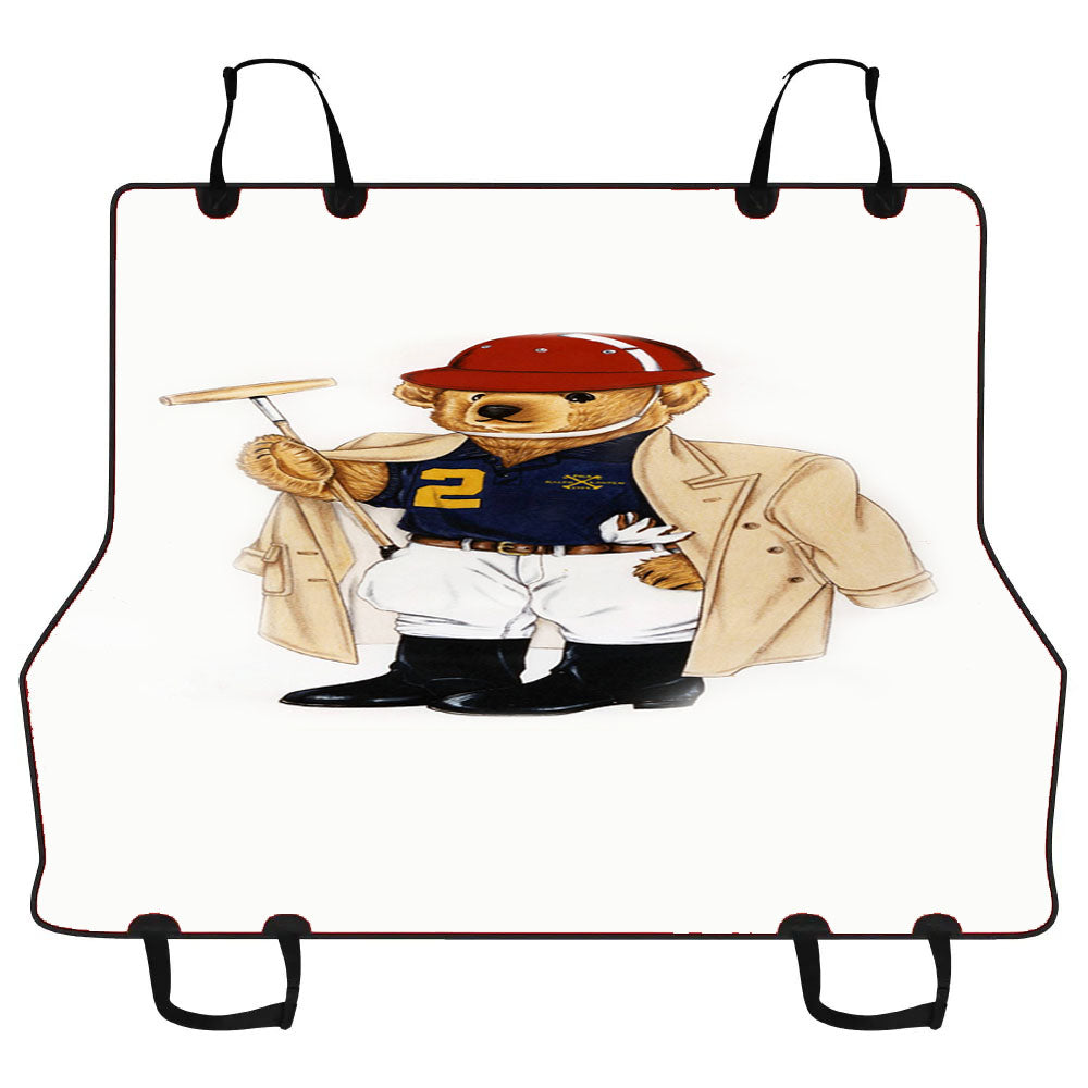 Baseball Ralp Polo Bear Car Pet Seat Cover