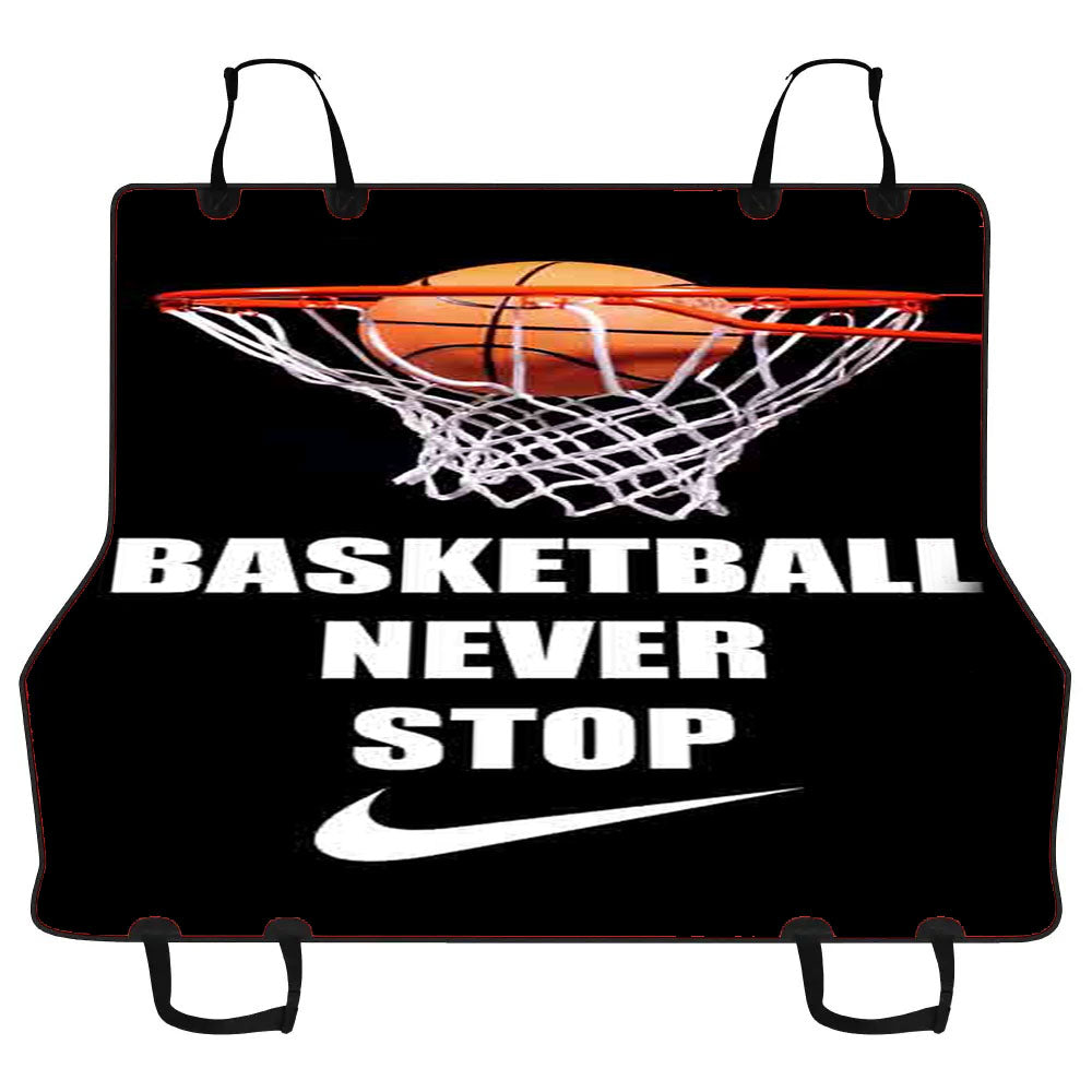 Basketball Never Stop Nike Car Pet Seat Cover