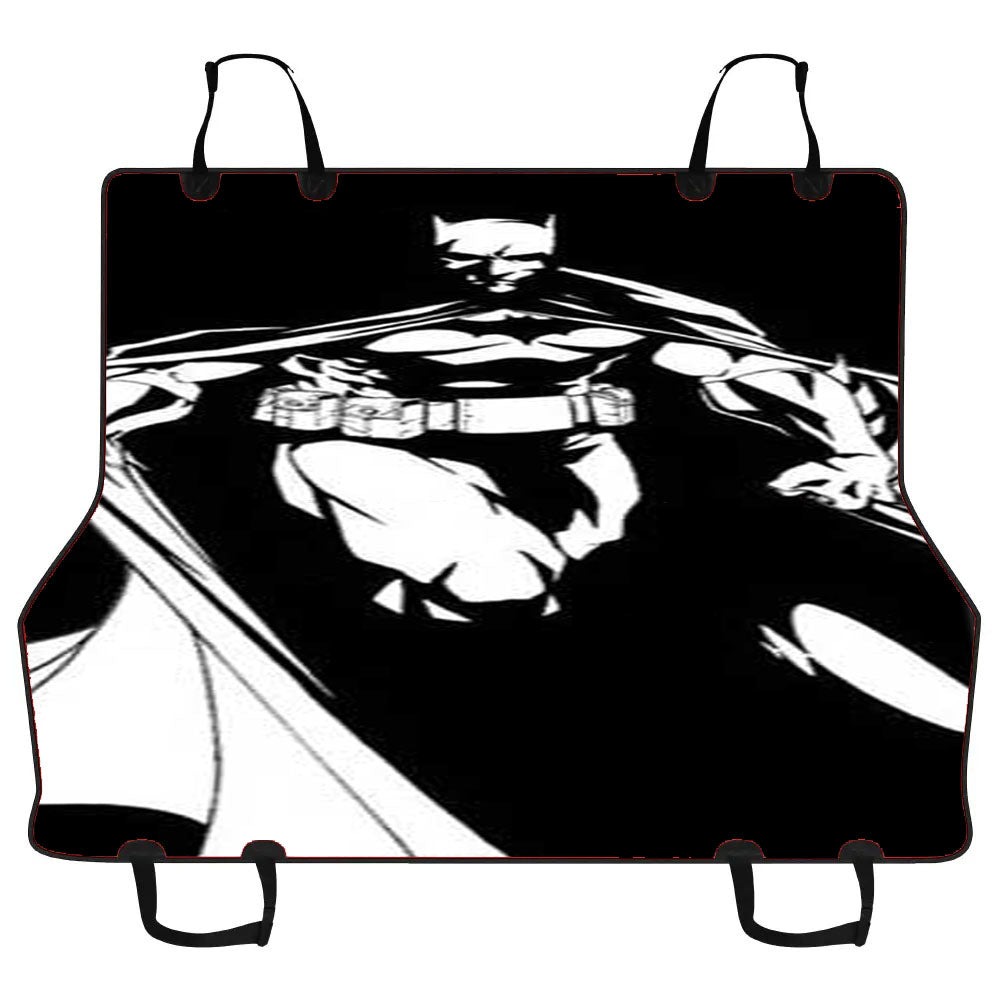 Batman All Bw Car Pet Seat Cover