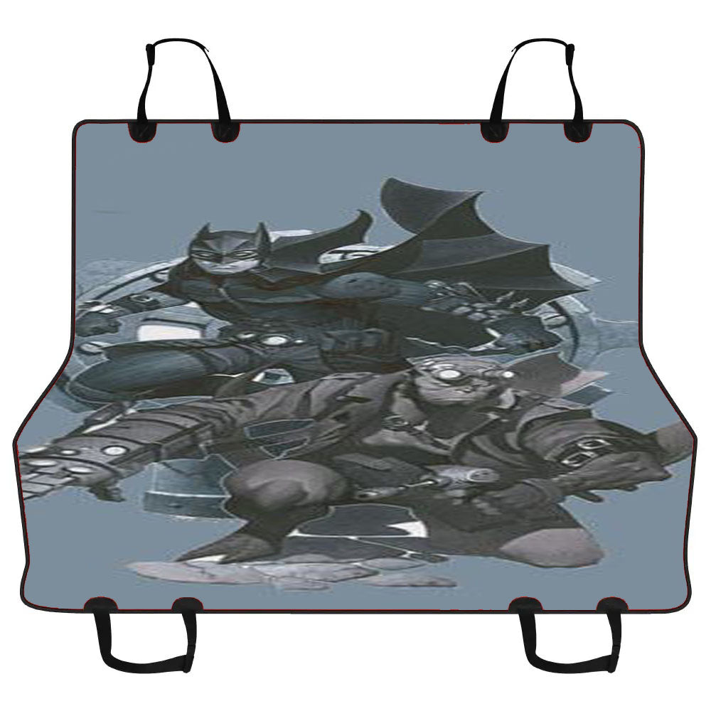 Batman And Helboy Car Pet Seat Cover