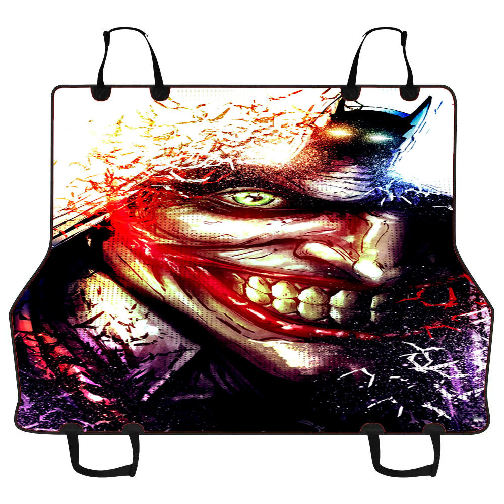 Batman And Joker Art Car Pet Seat Cover