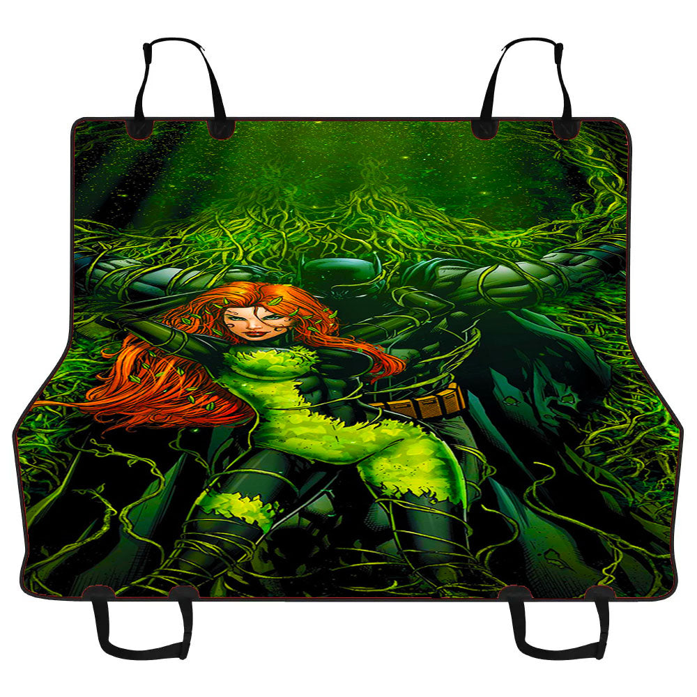 Batman And Poison Ivy Car Pet Seat Cover