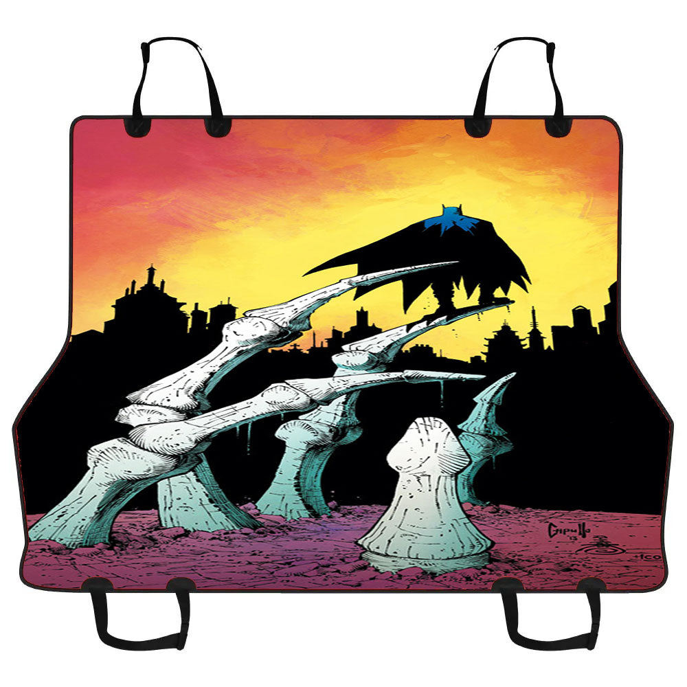 Batman Art Hands Skull Car Pet Seat Cover