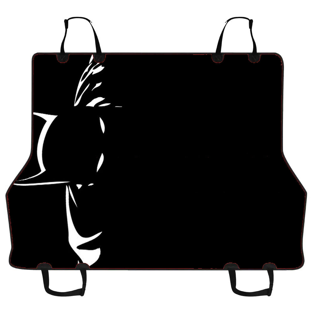 Batman Black And White Car Pet Seat Cover