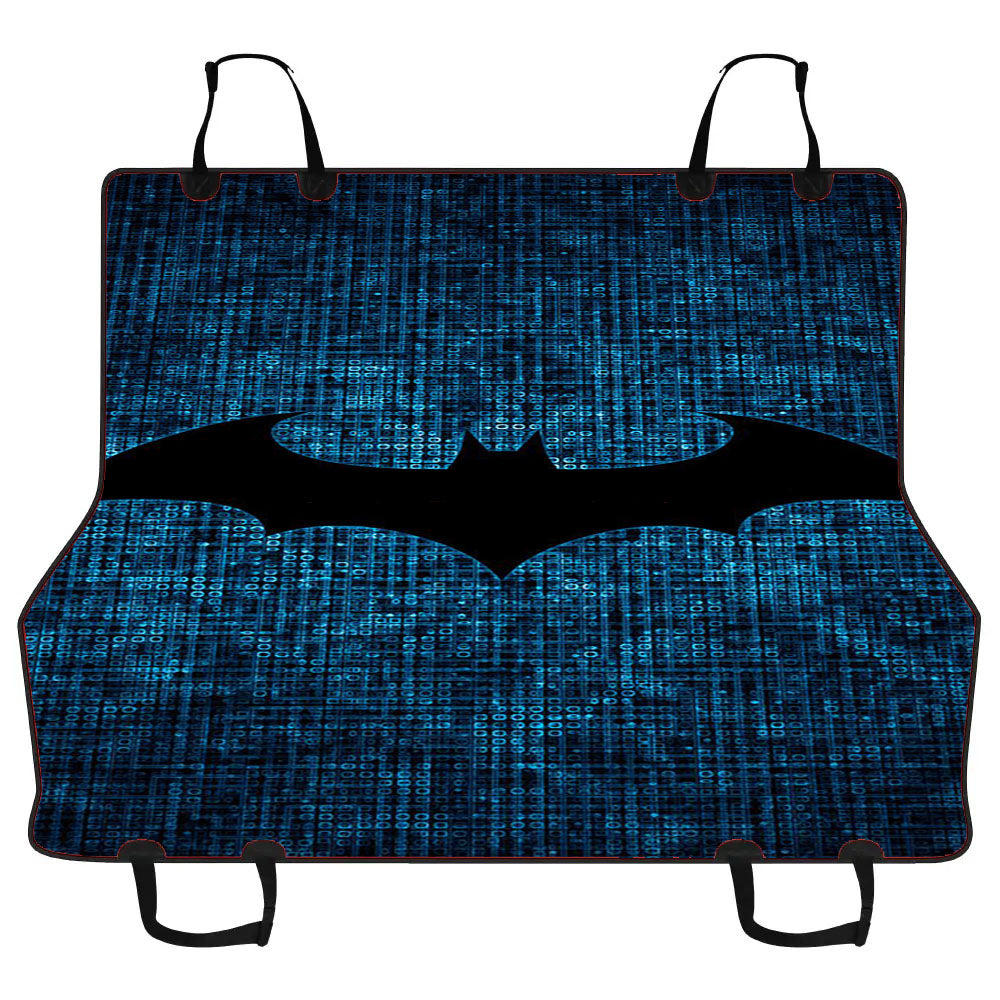 Batman Blue Car Pet Seat Cover