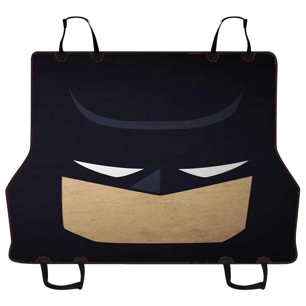 Batman Cartoon Face Car Pet Seat Cover