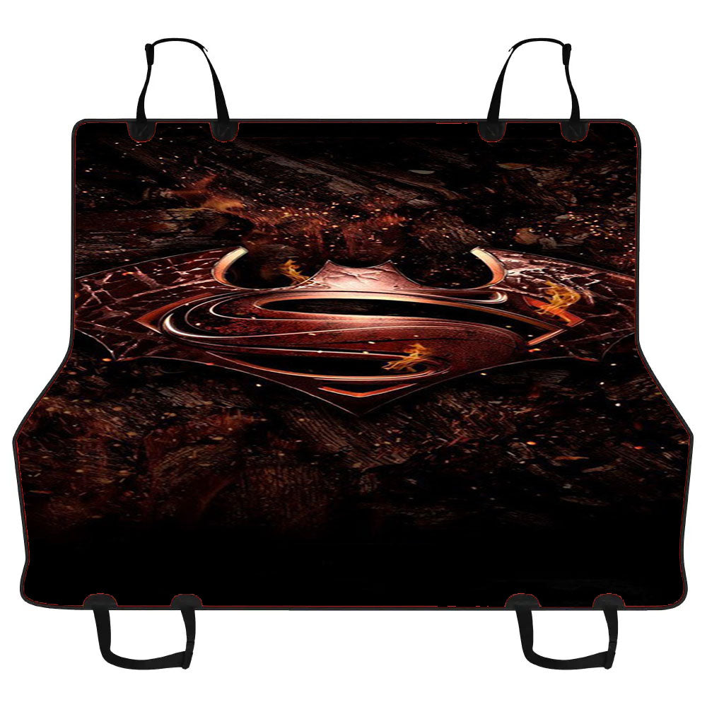 Batman Comic Logo Car Pet Seat Cover
