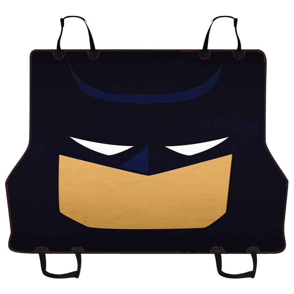 Batman Face Vector Car Pet Seat Cover