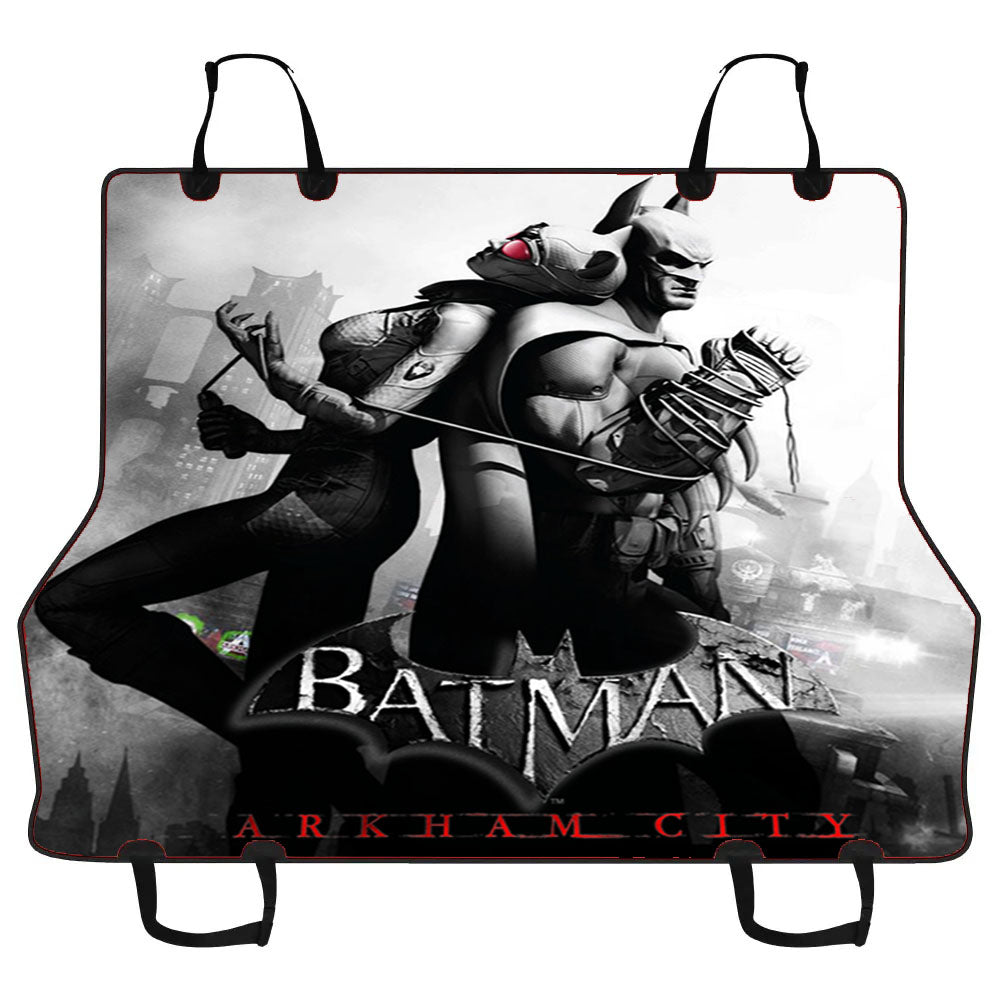 Batman Harley Quinn Arkham City Car Pet Seat Cover