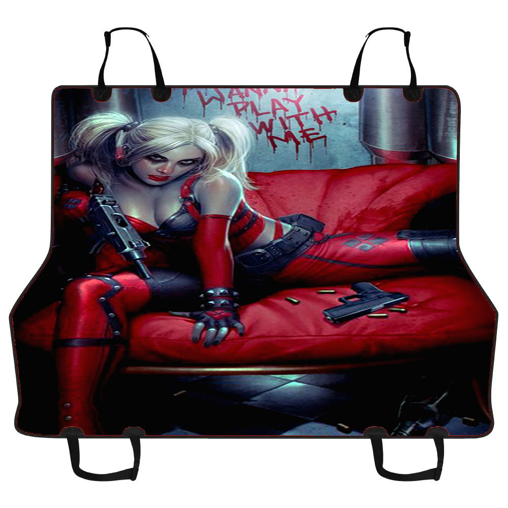 Batman Harley Quinn Blood Blonde Car Pet Seat Cover