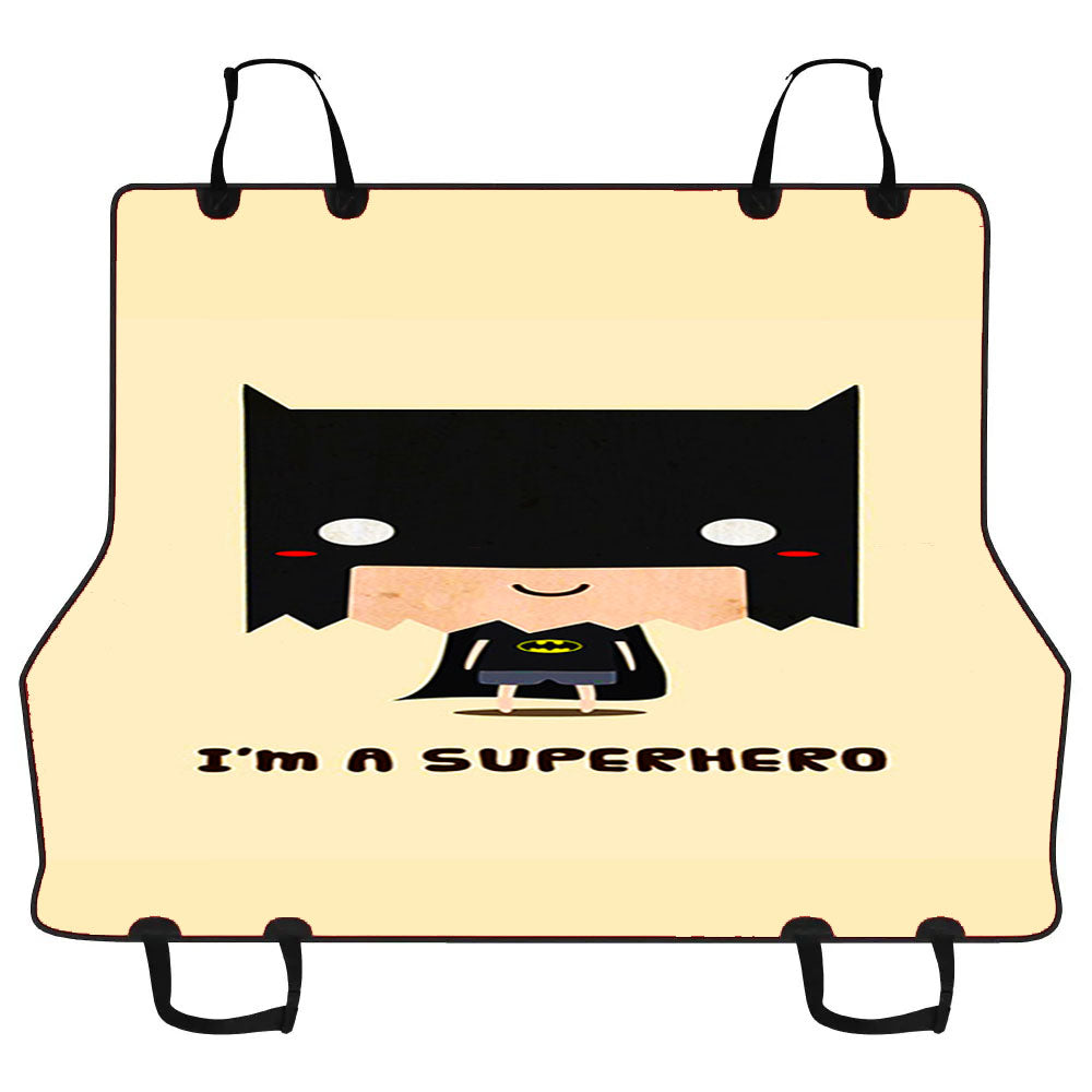 Batman Kid Vector Car Pet Seat Cover