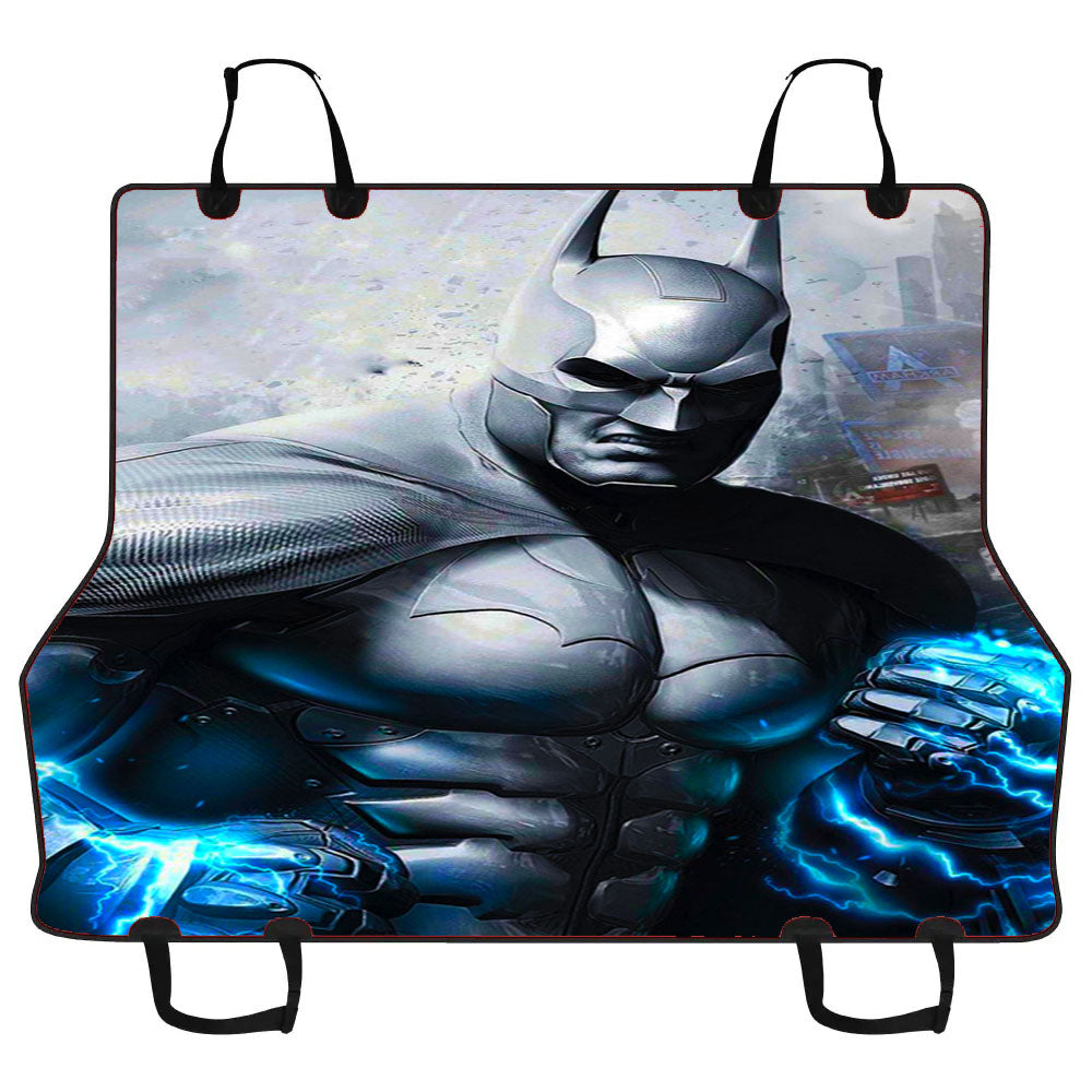 Batman Lightning Fist Car Pet Seat Cover