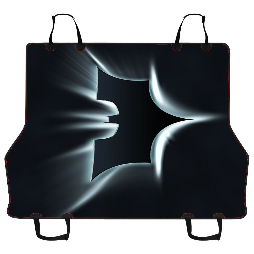 Batman Logo Black 2 Car Pet Seat Cover