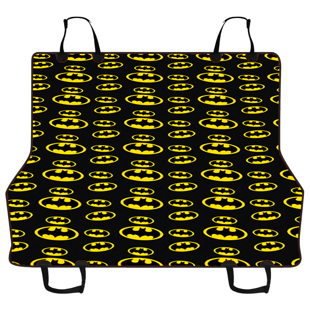 Batman Logo Collage Car Pet Seat Cover