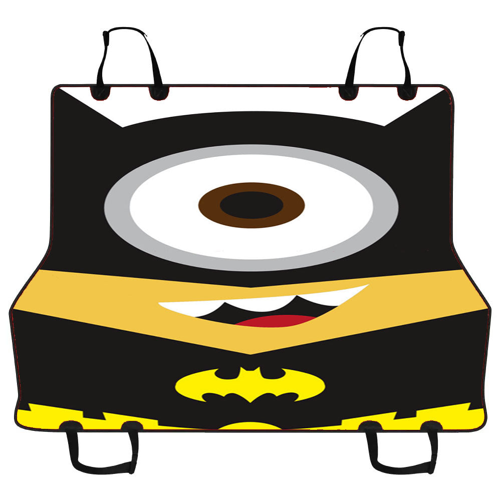 Batman Minion Cartoon Car Pet Seat Cover