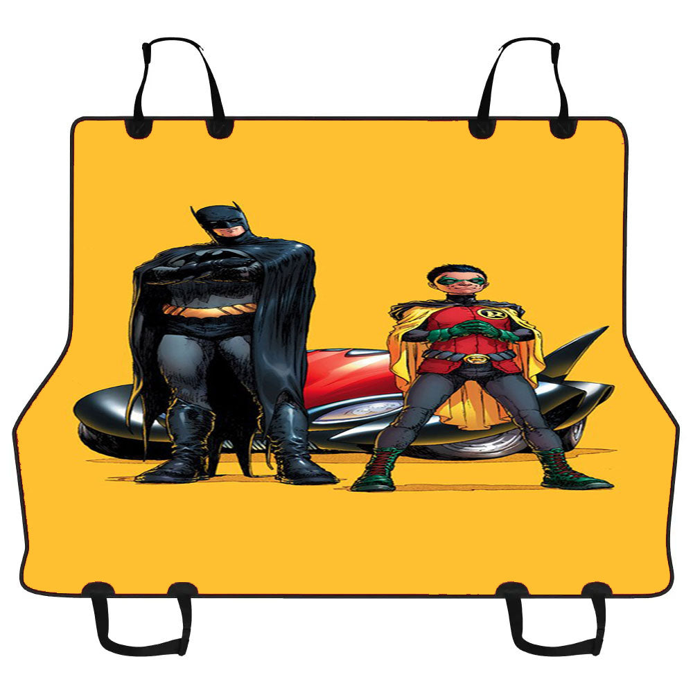 Batman Robin Cars Yellow Car Pet Seat Cover