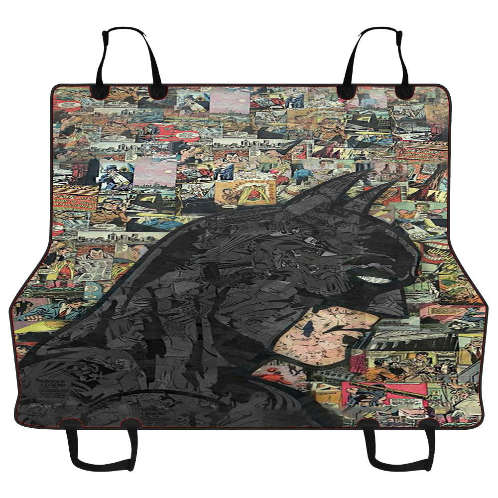 Batman Story Comic Collage Car Pet Seat Cover