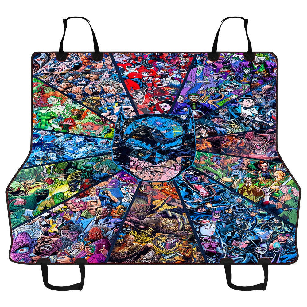 Batman Villains Collage Car Pet Seat Cover