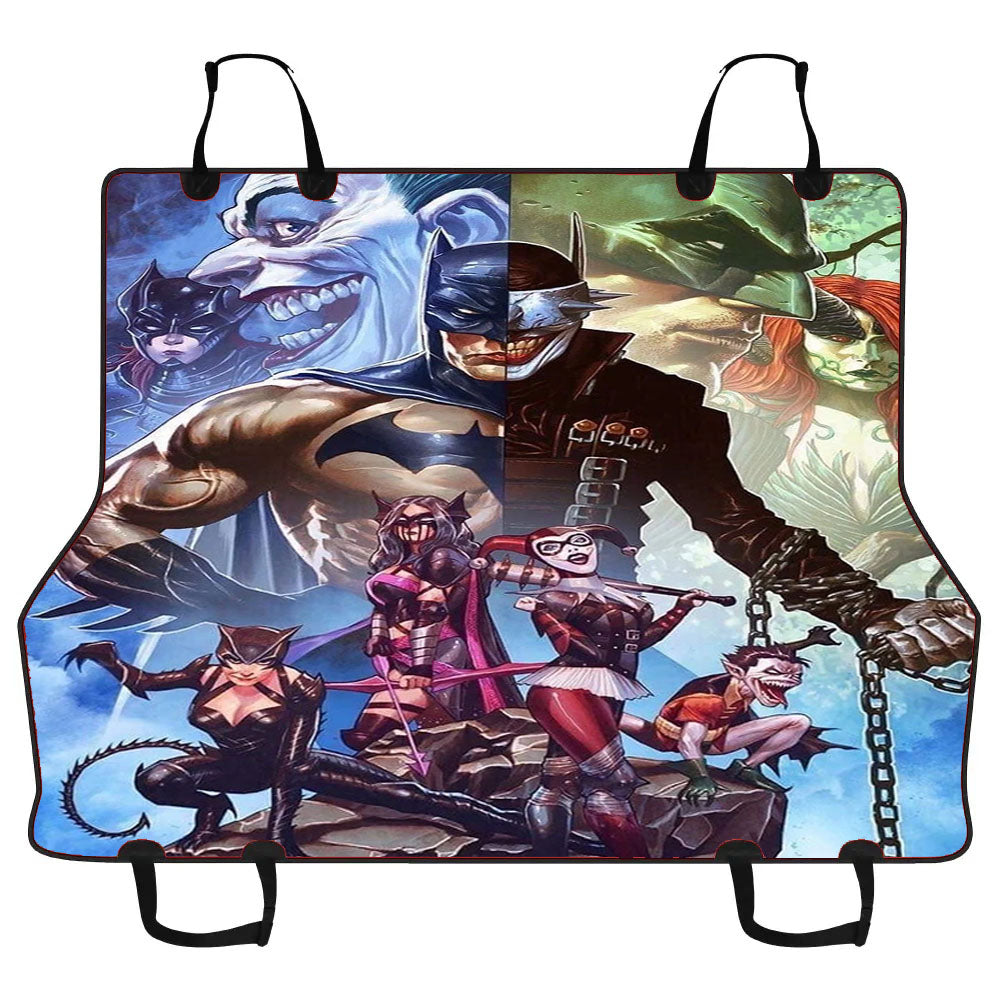 Batman Who Laughs Art Car Pet Seat Cover