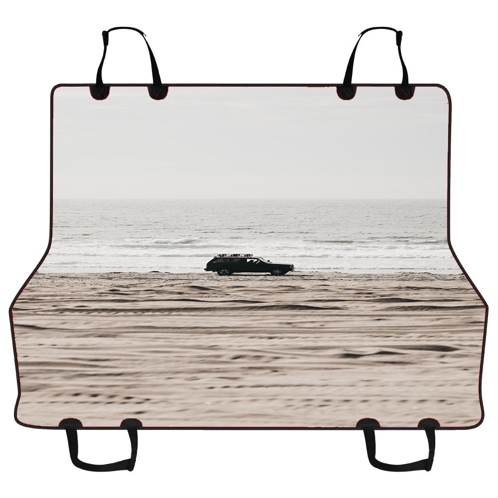 Beach Jeep Car Pet Seat Cover