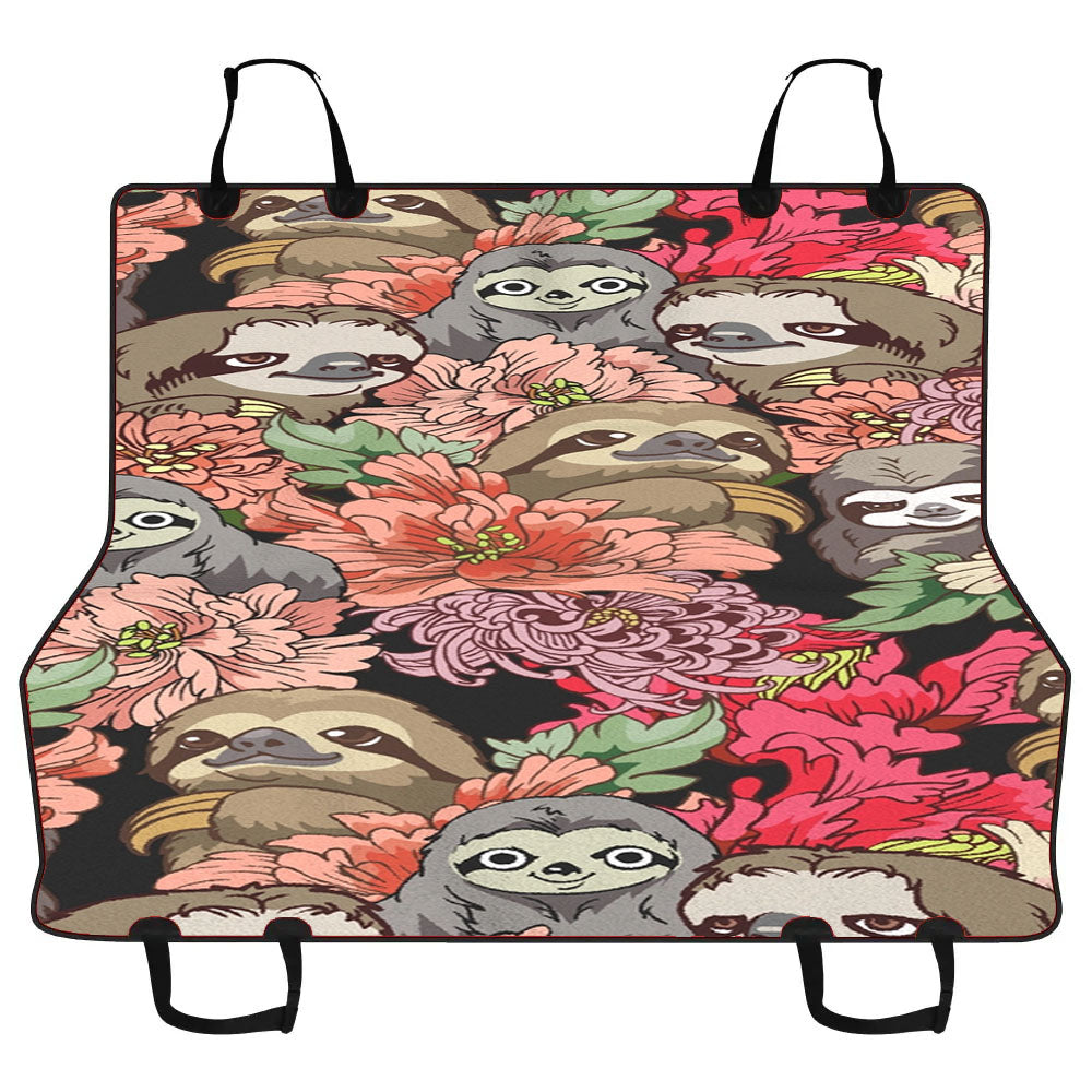 Because Sloths Pattern Art Car Pet Seat Cover