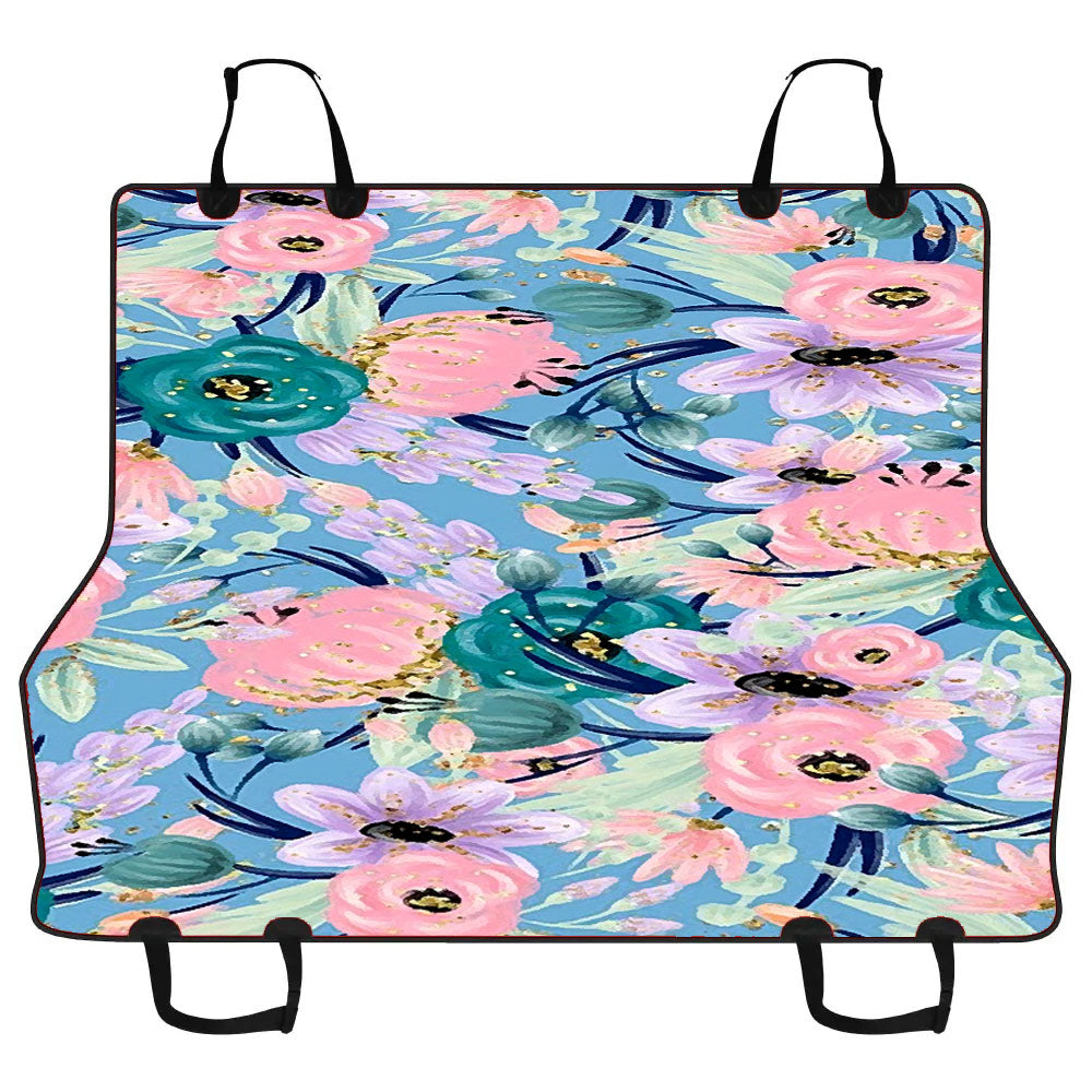 Begonia Flower Art Car Pet Seat Cover