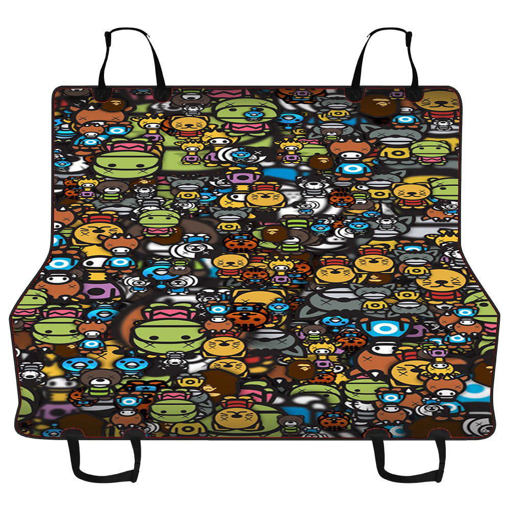 Best Bape Milo Pattern Car Pet Seat Cover