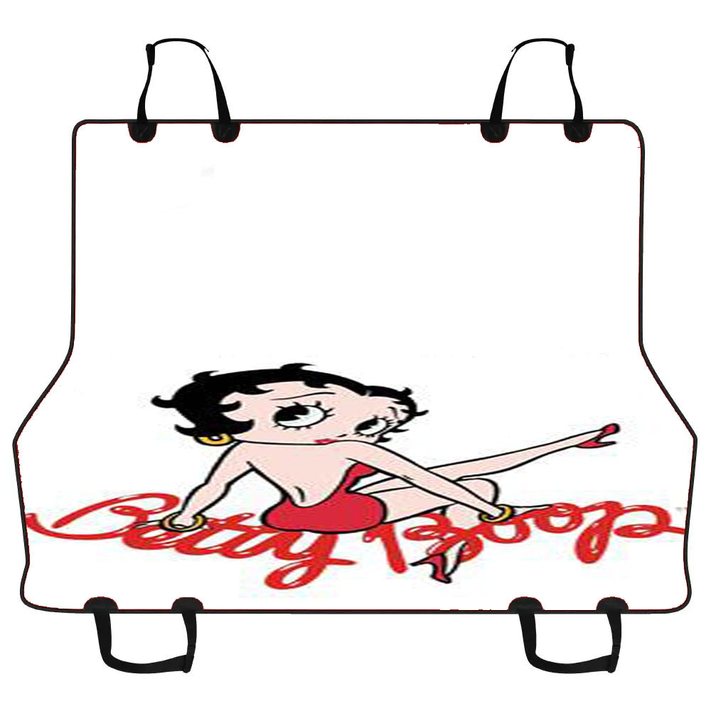 Betty Boop Sexy Red Dress Car Pet Seat Cover