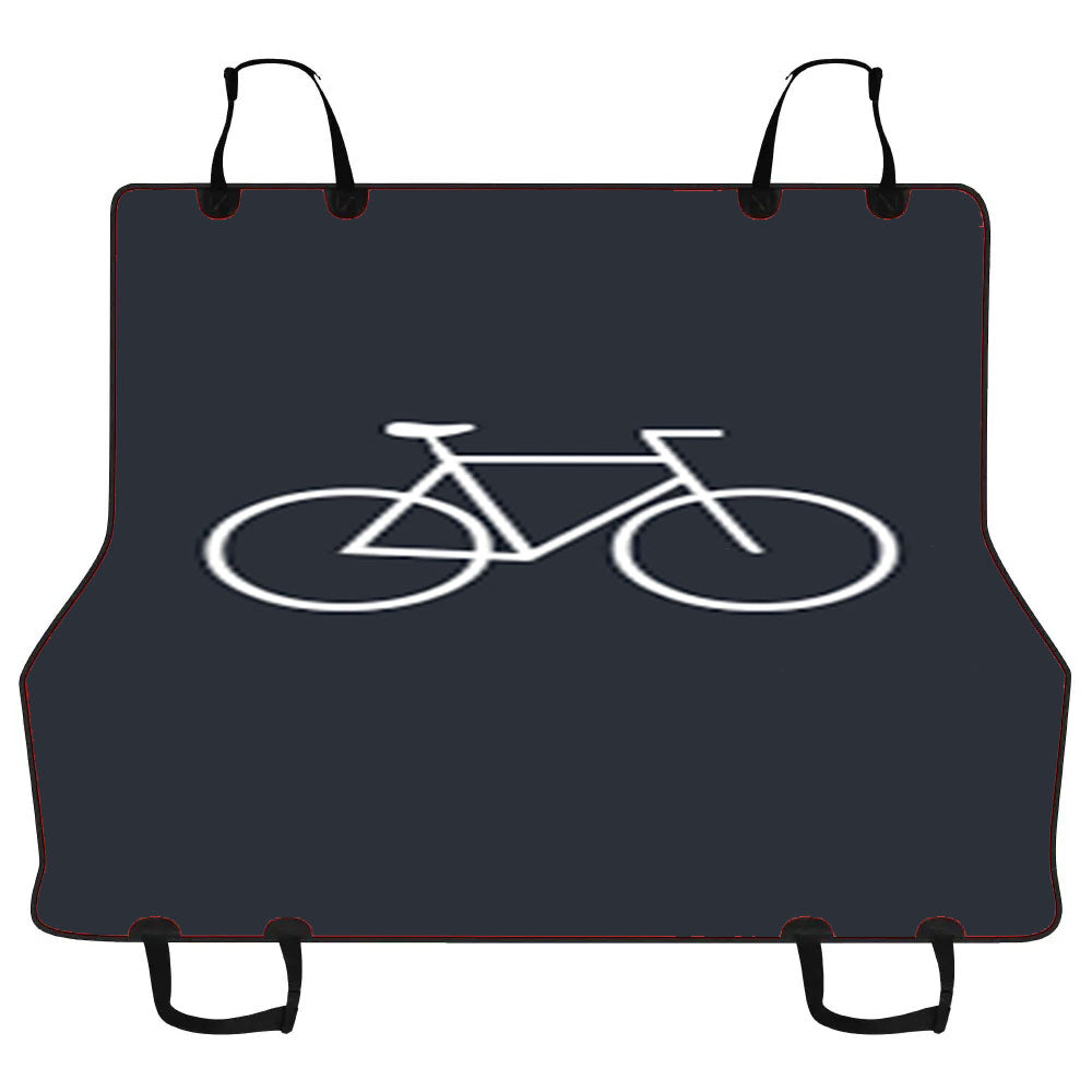 Bicycle Minimalistic Car Pet Seat Cover