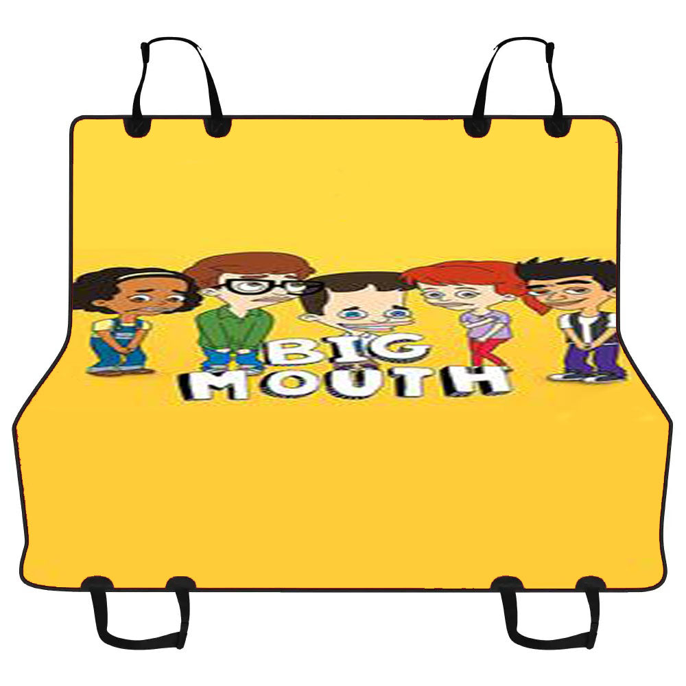 Big Mouth Cartoon Series Car Pet Seat Cover