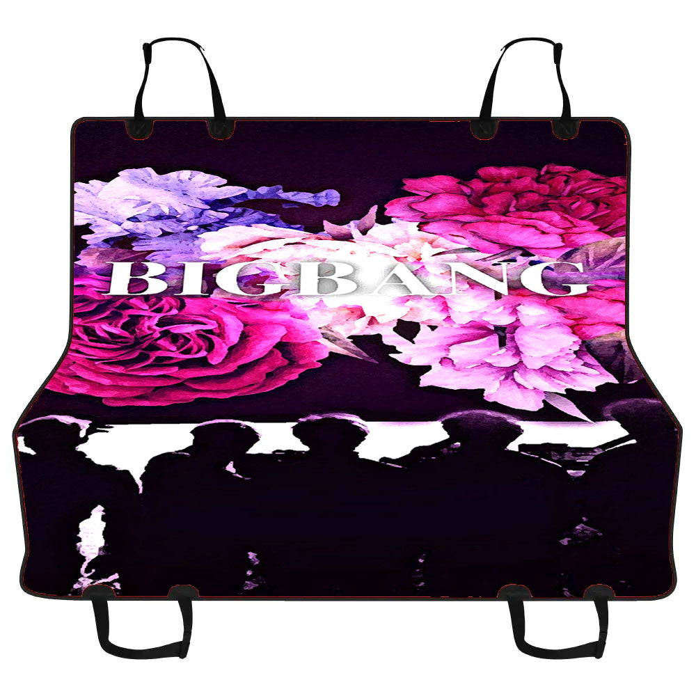 Bigbang Flower Road Purple Car Pet Seat Cover
