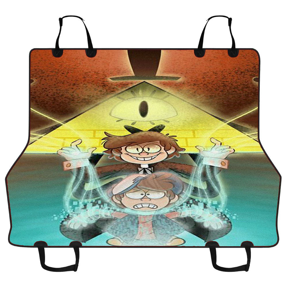 Bipper Gravity Falls Art Car Pet Seat Cover