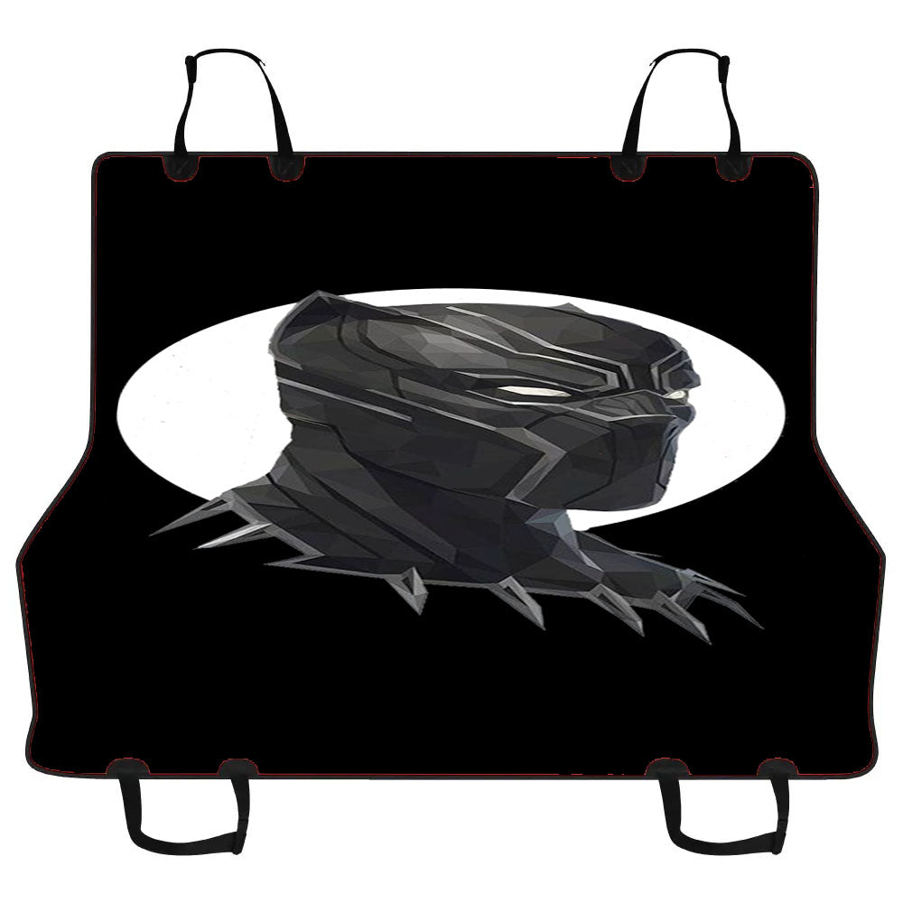 Black Panther Circle Background Car Pet Seat Cover