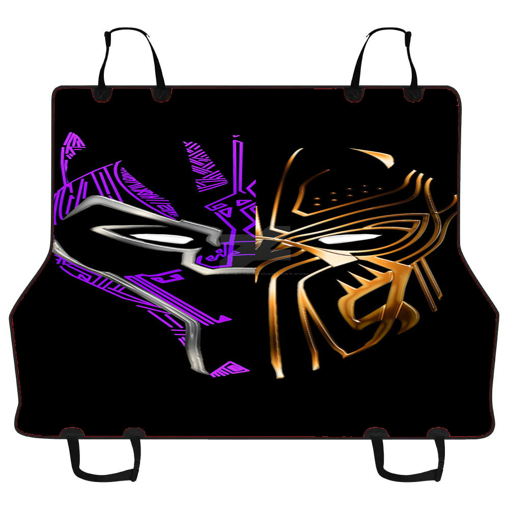 Black Panther Energy Golden Car Pet Seat Cover