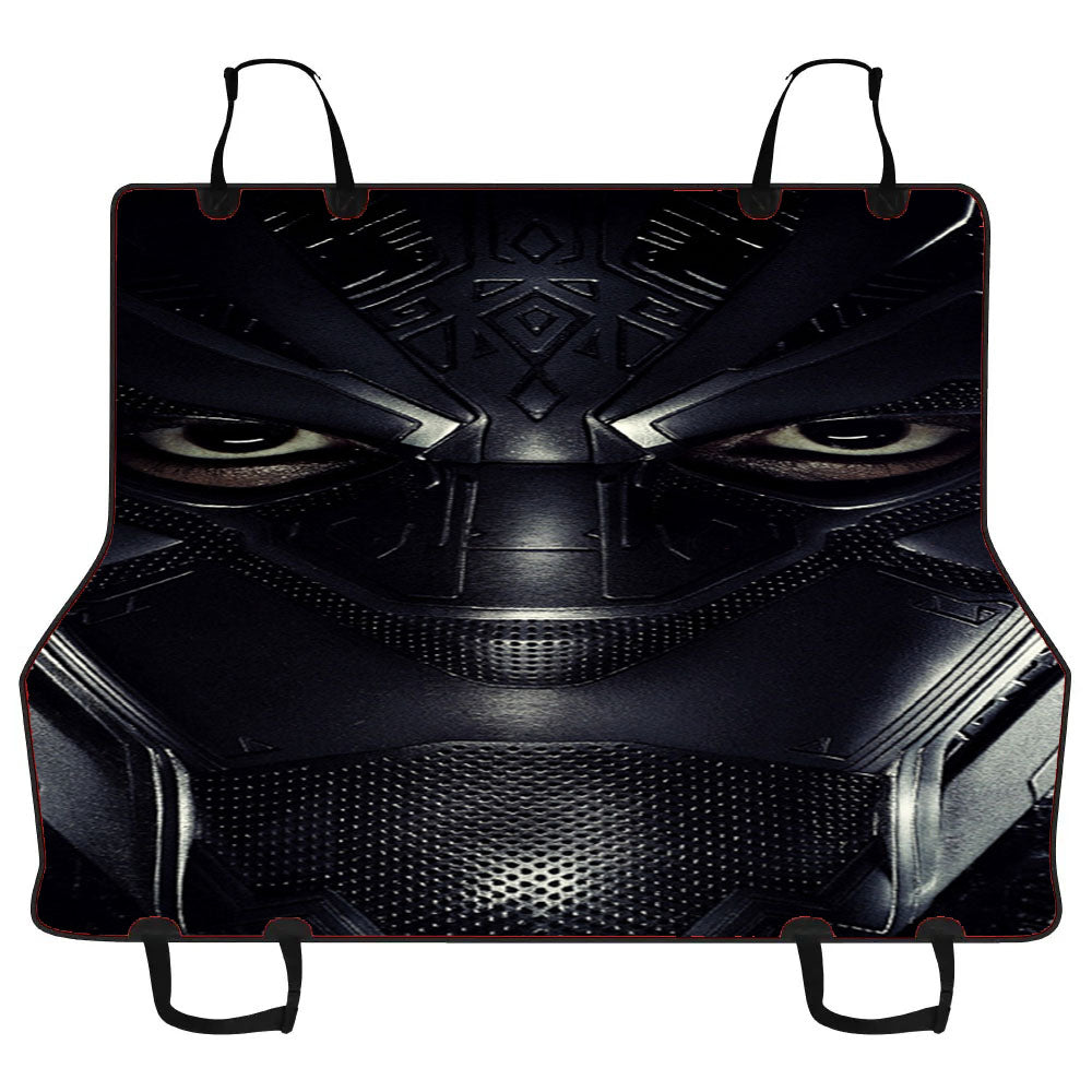Black Panther Face Car Pet Seat Cover