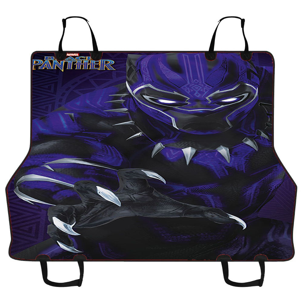 Black Panther Glow Car Pet Seat Cover