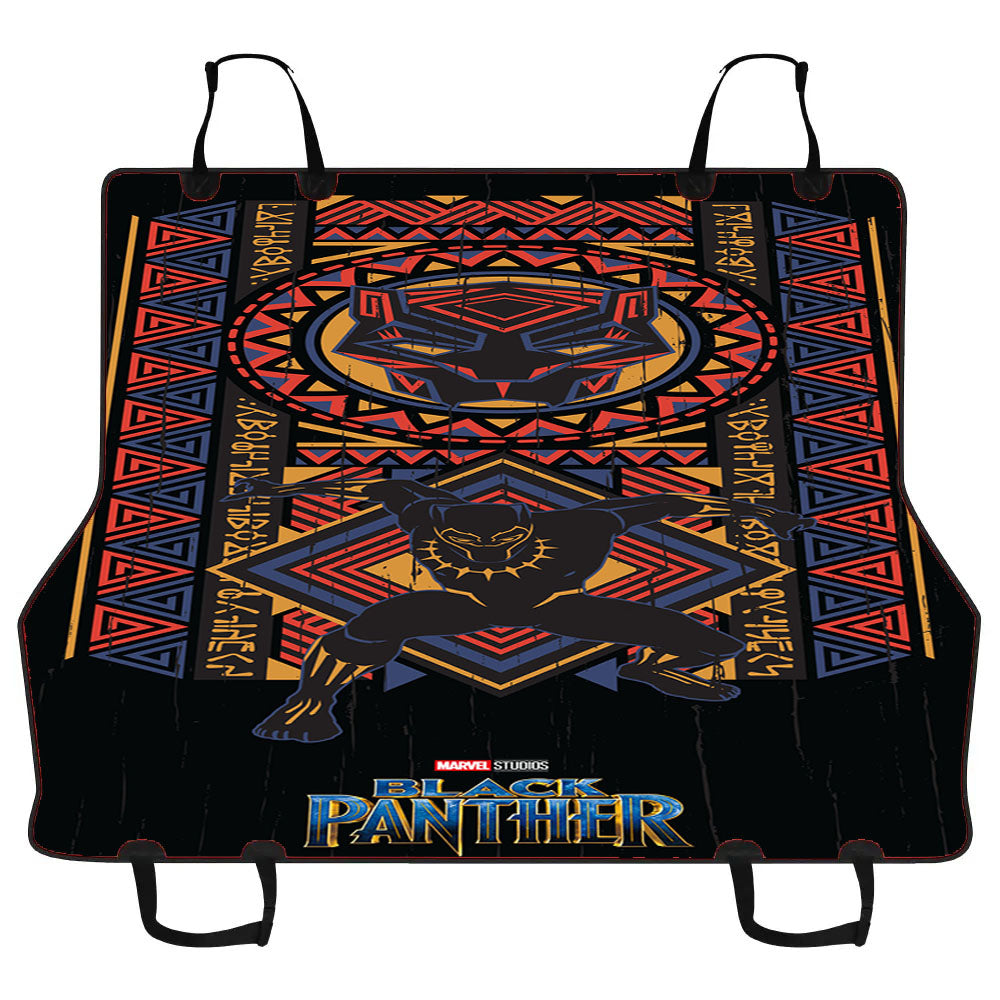 Black Panther Heroes Background Car Pet Seat Cover