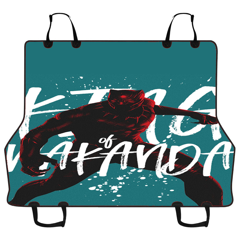 Black Panther King Of Wakanda Car Pet Seat Cover