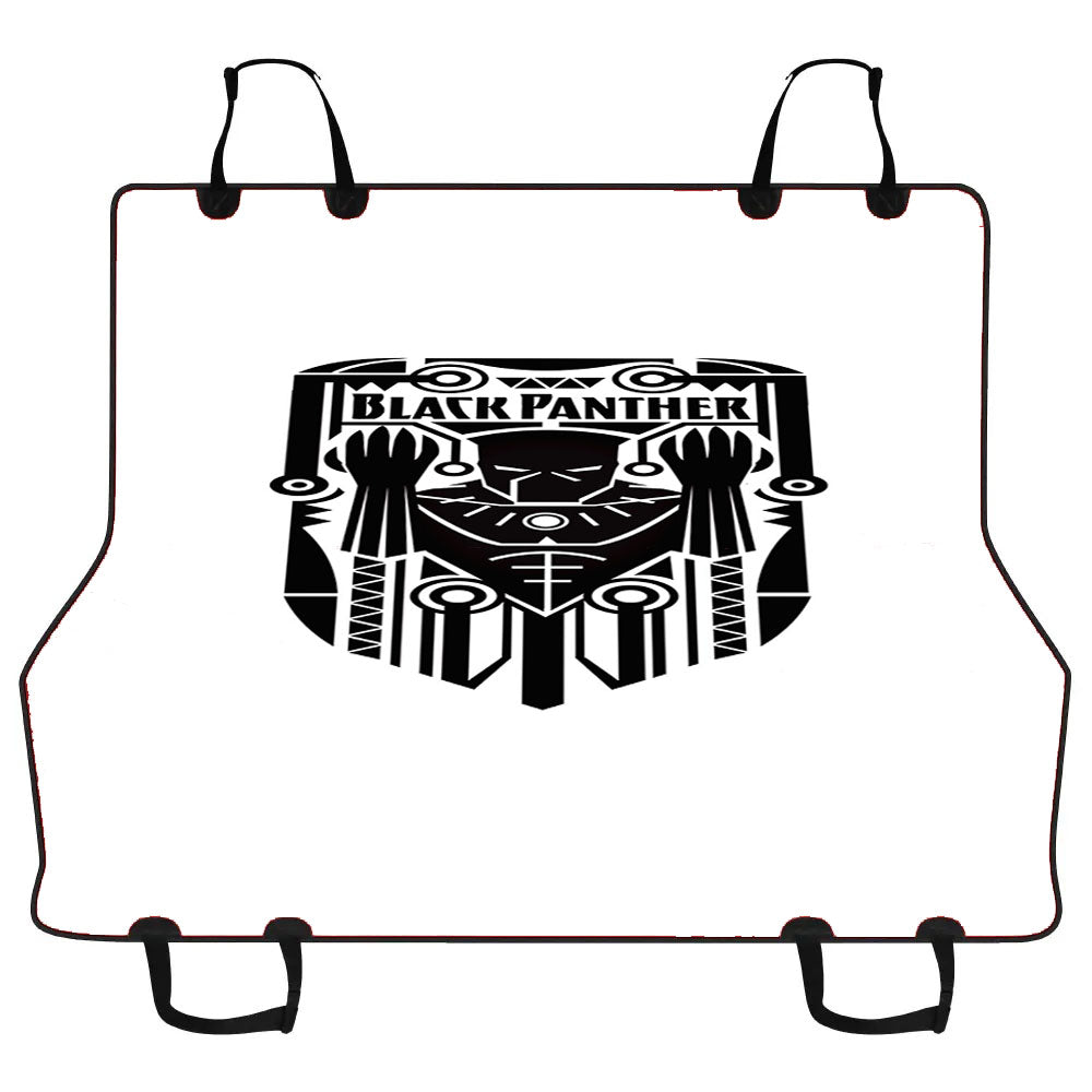 Black Panther Logo Car Pet Seat Cover
