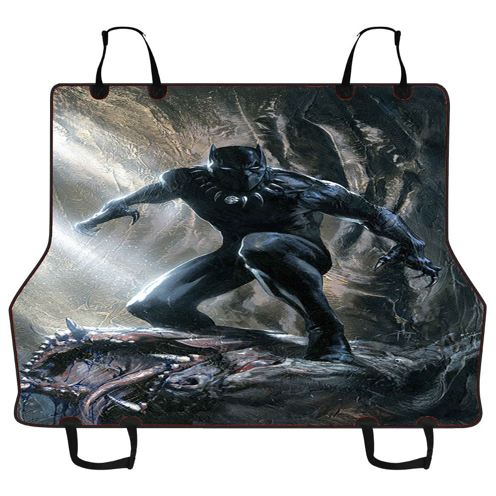 Black Panther Marvel Car Pet Seat Cover