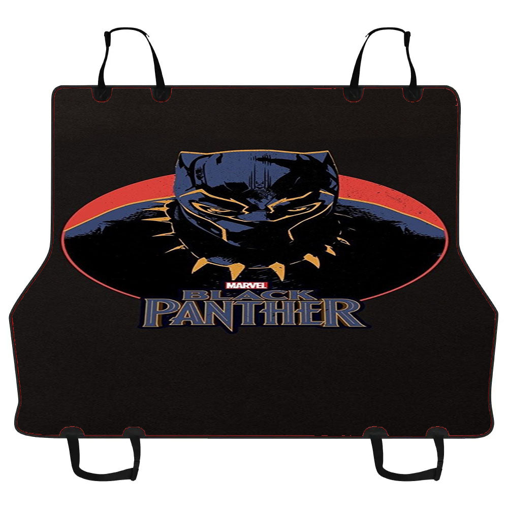 Black Panther Marvel Symbol Car Pet Seat Cover