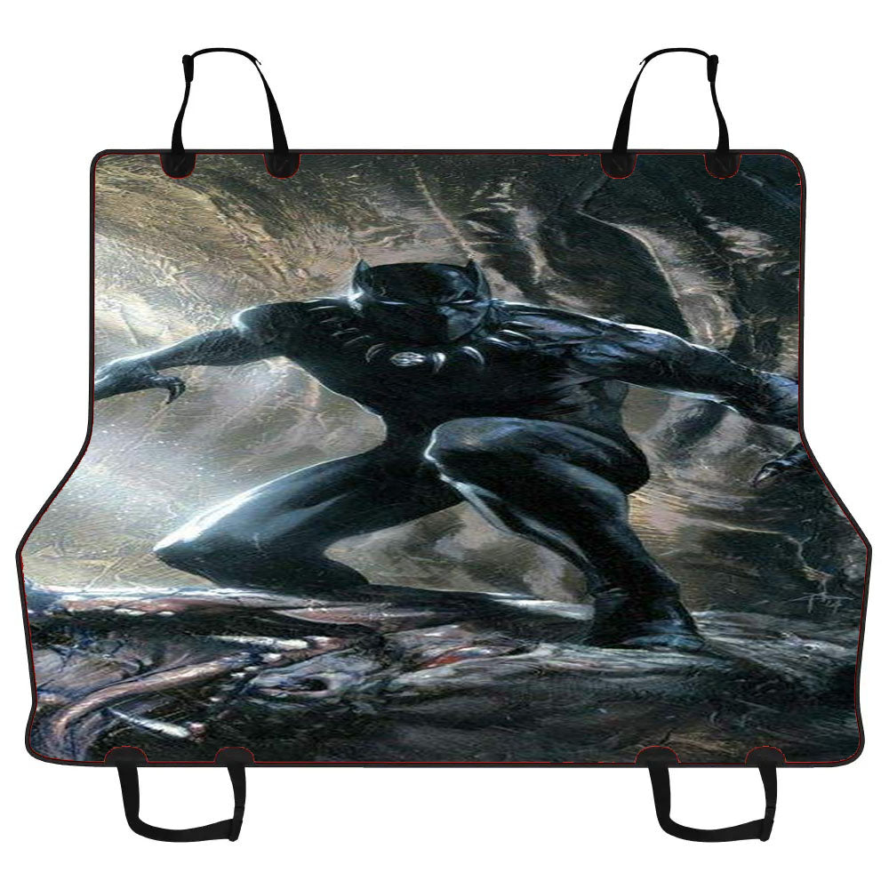 Black Panther Monster Killer Car Pet Seat Cover