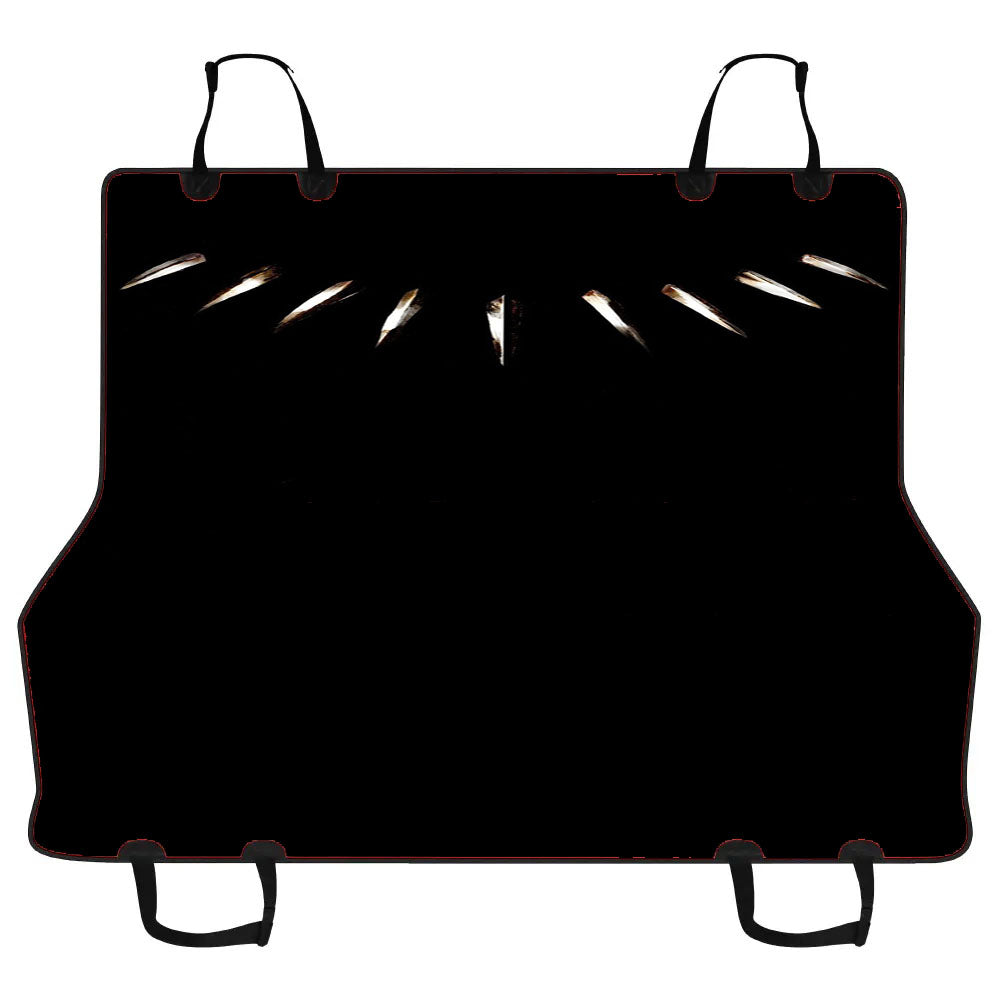 Black Panther Necklace Car Pet Seat Cover