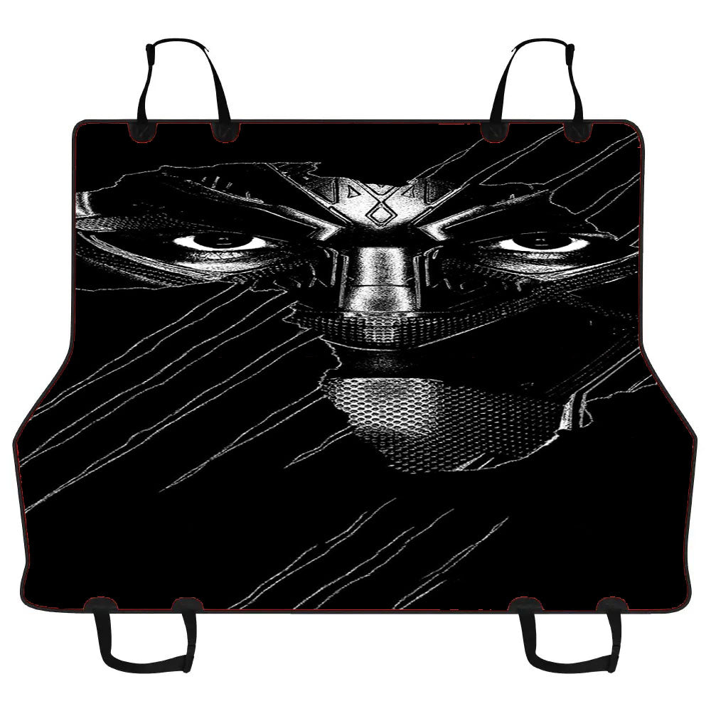 Black Panther Poster 4K Car Pet Seat Cover