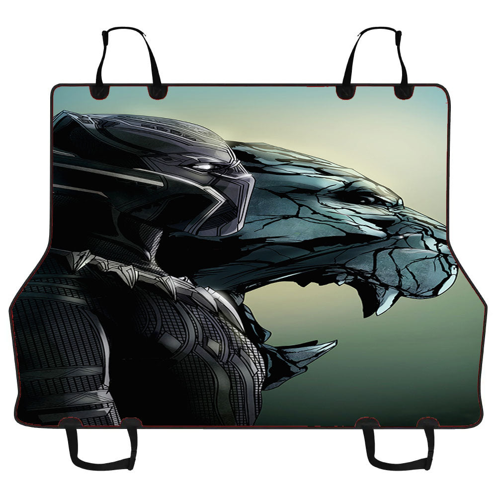 Black Panther Vector Car Pet Seat Cover