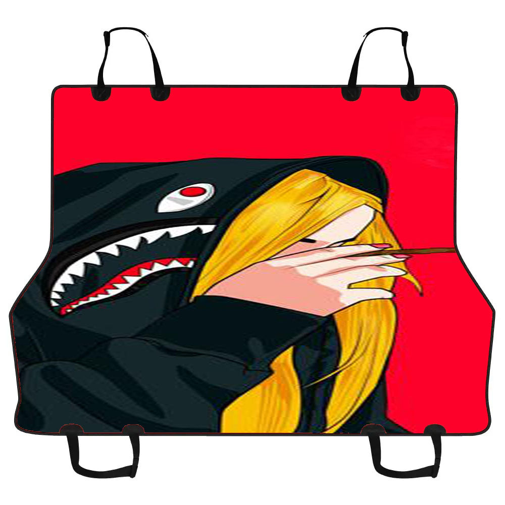 Black Shark Bape Car Pet Seat Cover